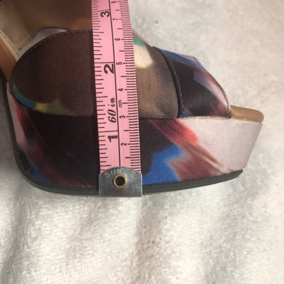 Multicolor heel sandals Anne Michelle Assassin 8 - Picture 3 of 8